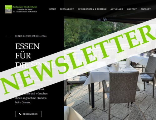 Unser neuerNewsletter